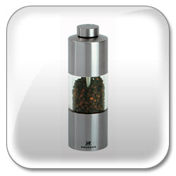 Peugeot Amiens Acrylic & Stainless Pepper Mill, 14cm-5.5"