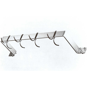 Pot and Pan Rack Wall Mount, 8-1/2" Width from Wall