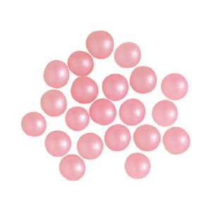 BakeDeco Pink Sugar Pearls 4mm - 16 Oz