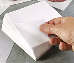 Parchment Paper Squares, 9" Square, 1000 sheets per pack