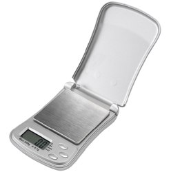 Escali Liberta Pocket Scale 50 gr./ .01 gr. Silver