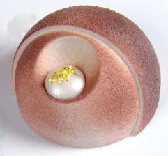 Pavoflex Flexible non-stick mold, ECLISSE, diam. 72 mm. - height 41,5 mm. 24 cavities Overall size: 600 x 400mm.