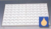 Production Mold Teardrop Single Portion Petit Fours-1.5 oz. capacity Frame & Mold (Cutter & Extractor sold separately)