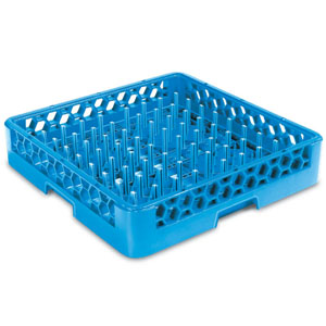 Carlisle Dishwashing Rack Opticlean All Purpose Plate and Tray Peg Rack