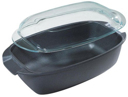 Swiss Diamond Non-stick Covered 5.3 qt. Roaster 8.3" x 13"
