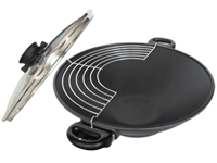 Swiss Diamond Non-stick 6.3 qt. Covered Wok w/ Rack 14.1"