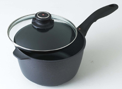 Swiss Diamond Non-stick 3.2 qt Covered Sauce Pan 8"