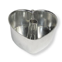 Mini Angel Food Cake Pan 7-1/2" Heart Shape 8" x 3-1/2" deep
