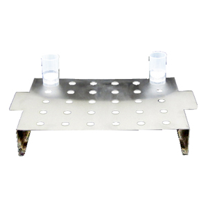 Cone Holder Tray, Stainless Steel, 3 High: 30 Holes