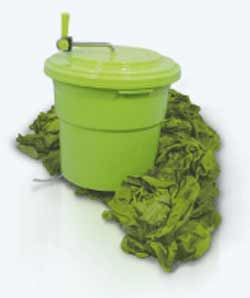 Commercial Salad Spinner Professional Quality. Capacity: 5 gallons / 27 liters