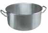 Winco 30 Quart Stainless Steel Brazier With Cover