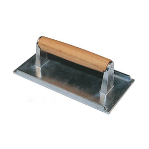 Steak Weight, Cast Aluminum, 4-1/4 x 8-1/4