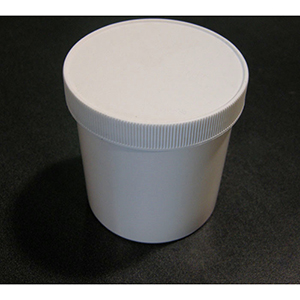 Plastic Jar with Lid for Taring a Baker's Scale