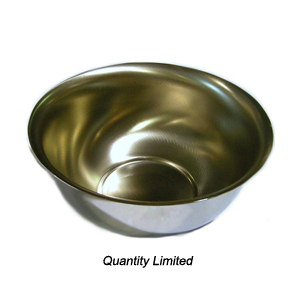 Deluxe Heavy Duty Bowl, 10-3/16" Diameter, St. Steel�Quantity Limited