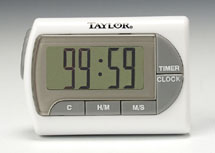 Taylor Digital Timer with Clock
