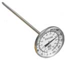 Taylor 2" Bitherm Dial Thermometer, 50�550 Fahrenheit
