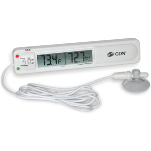 CDN Audio & Visual Refrigerator/Freezer Thermometer