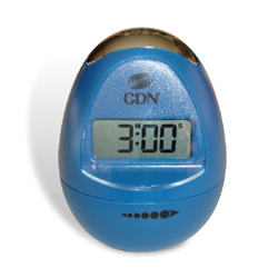 CDN Egg-Shaped Timer, Pearl Blue