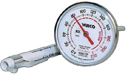 Thermometer Pocket Test 1" Dial, 0-220 Fahrenheit