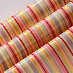 Chocolate Transfer Sheet: Thin Stripes. 15 sheets per pack. Each Sheet 16" x 10" 