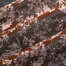 Chocolate Transfer Sheet: Tonnelle Design. 15 sheets per pack. Each Sheet 16" x 10"
