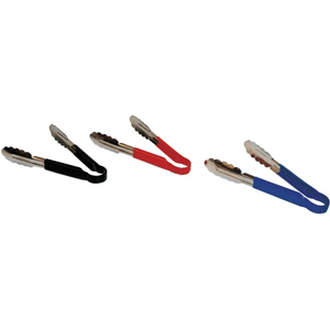 Utility Tongs, Heavy Duty, with Vinyl Sleeve, 12"