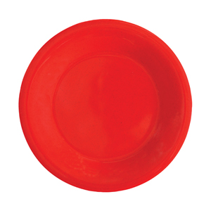 Melamine Plate, Wide Rim, Red Sensation Series, 1 CASE