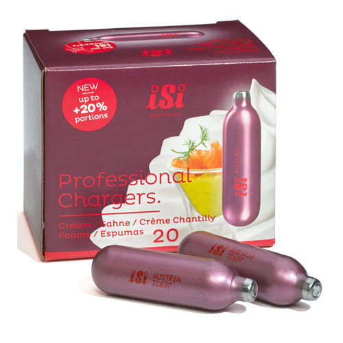 ISI Nitrous Oxide Cream Chargers Whipped Cream Makers