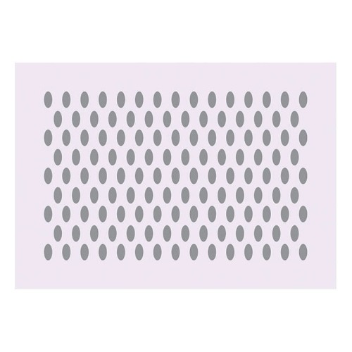 Martellato Decorating Stencil Grill - Oval Design Cake-Decorating