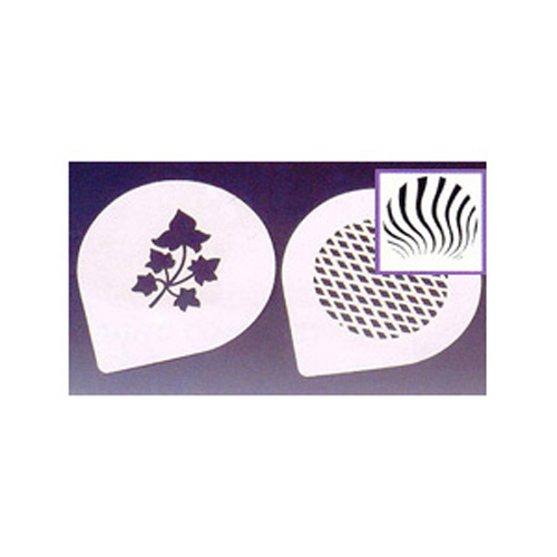 Martellato Heat Waves Plastic Decorating Cake Stencil Cake ...