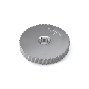 Hardened stainless steel gear with wide open design that allows dishwater to pass right through the gear for thorough cleaning, keeping gear teeth particle-free and sanitary