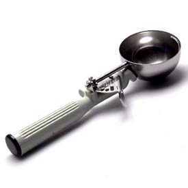 Disher - Plastic Handle, S/S Bowl - Size 8: 4 oz 