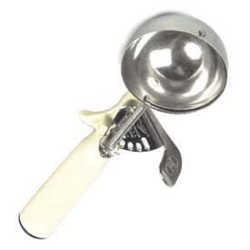 Disher - Plastic Handle, S/S Bowl - Size 10: 3.2 oz 