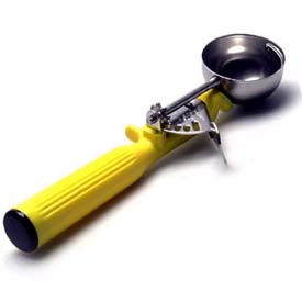 Disher - Plastic Handle, S/S Bowl - Size 20: 1.6 oz 