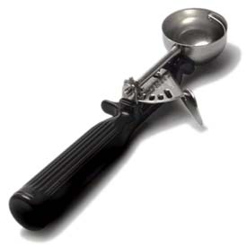 Disher - Plastic Handle, S/S Bowl - Size 30: 1 oz 