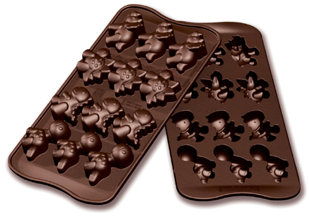 dinosaur fossil chocolate molds