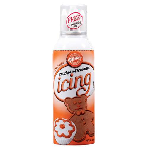 Wilton Wilton Ready-to-Decorate Icing, One 6.4 Oz Can - Orange