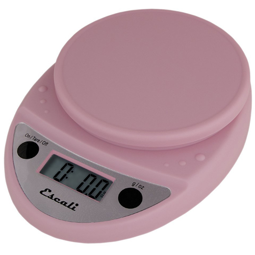 Escali Escali Primo Digital Scale 11 lb/ 5 kg - Soft Pink