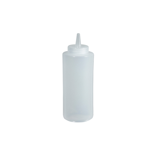 Winware by Winco Winware by Winco Food Service Plastic Squeeze Bottle - Clear 8 Oz