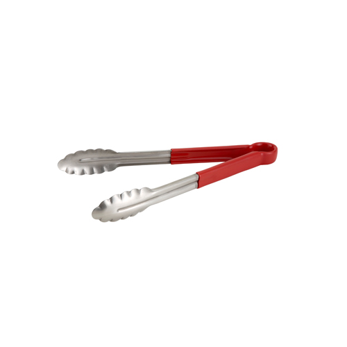 Winware by Winco Winware by Winco Utility Tongs, Heavy Duty, with Vinyl Sleeve, 12