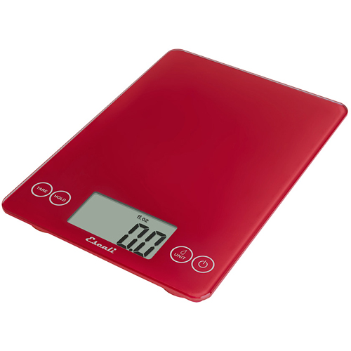 Escali Escali Colored Arti 15 Pound / 7 Kilogram Digital Scale - Retro Red
