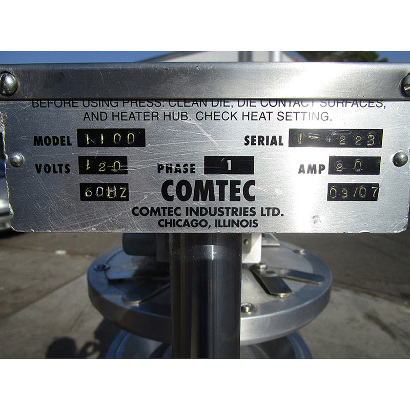 Comtec Pie Press 1100, Great Condition image 9