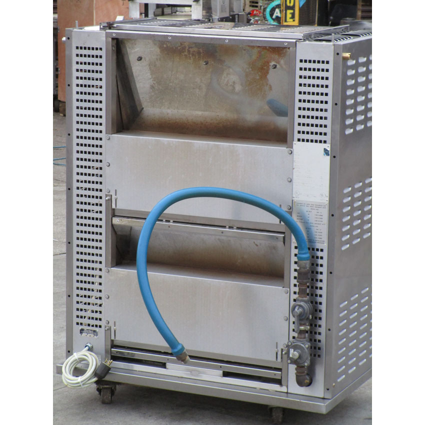 Rotisol 5 Spits Gas Rotisserie Model 950/5, Good Condition image 3