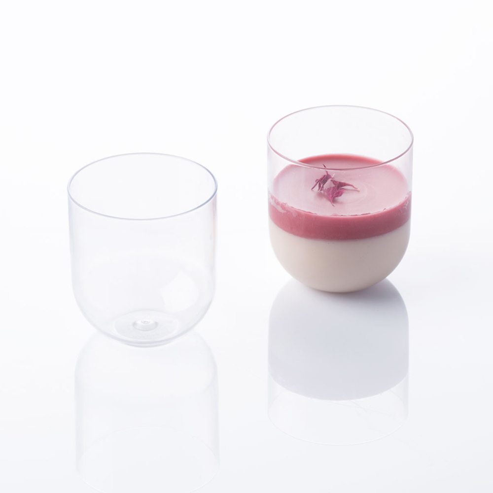 Martellato Transparent "Japan" Dessert Cup 2" Dia. x 2.1" High 87ml (2.9 oz) - Pack of 100 image 1