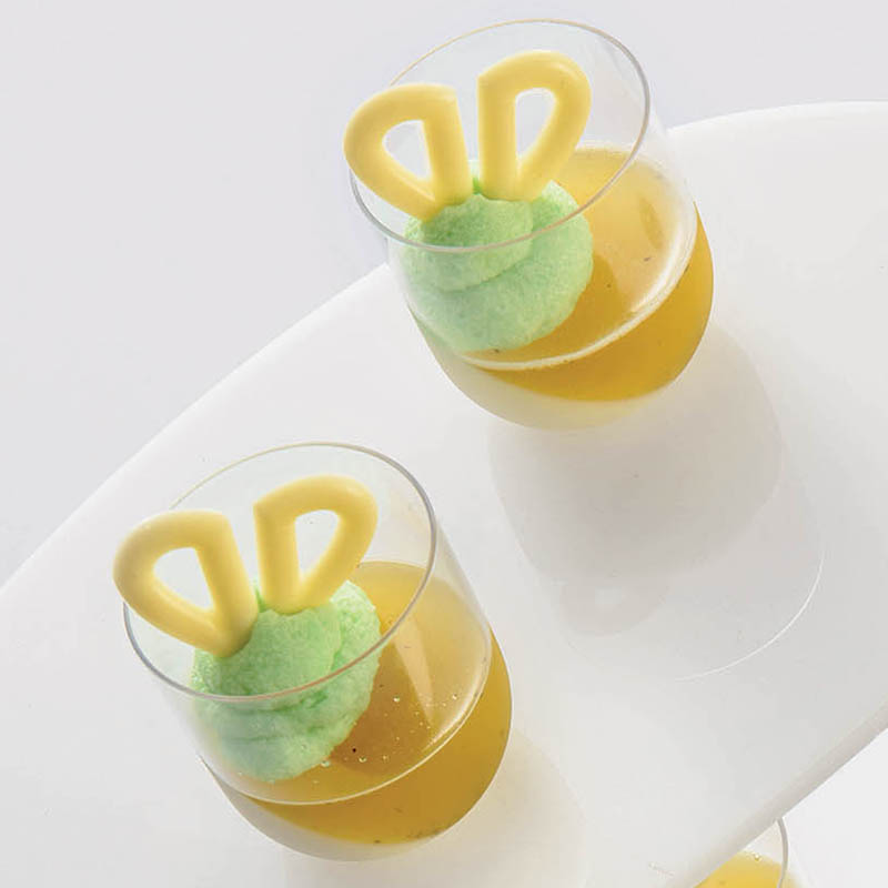 Martellato Transparent "Japan" Dessert Cup 2" Dia. x 2.1" High 87ml (2.9 oz) - Pack of 100 image 4