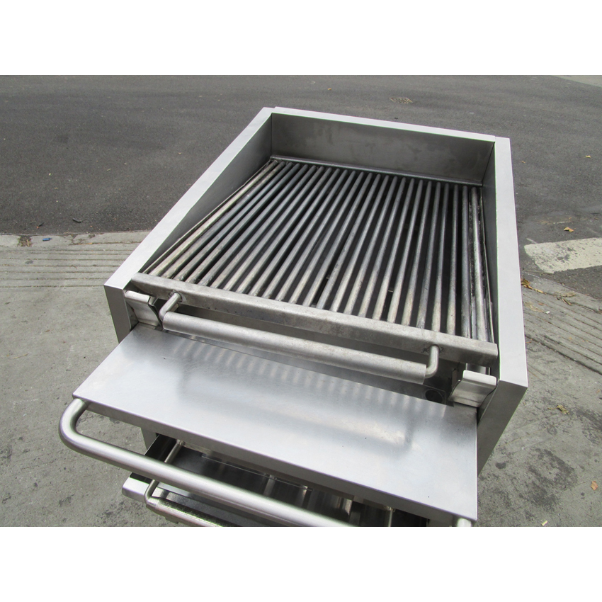 MagiKitch'n FM-624-RMB Gas Char Broiler - Radiant, 24" Wide, Great Condition image 2