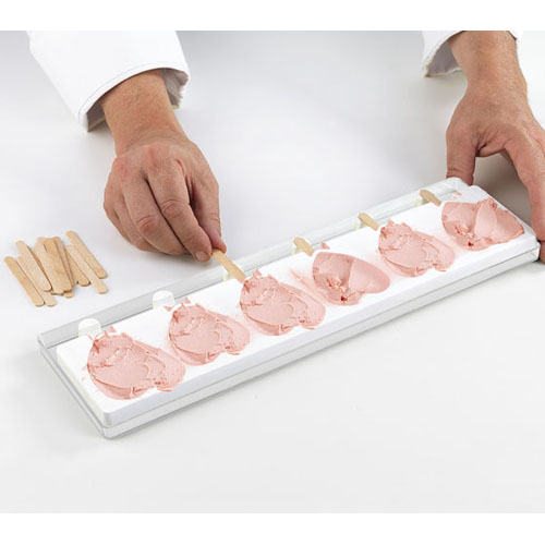 Silikomart Silicone Mold for Ice Cream Pops: Mini Heart Shape image 3