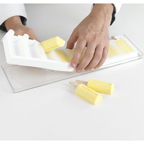 Silikomart Silicone Mold for Ice Cream Pops: Mini Uptown Shape image 5
