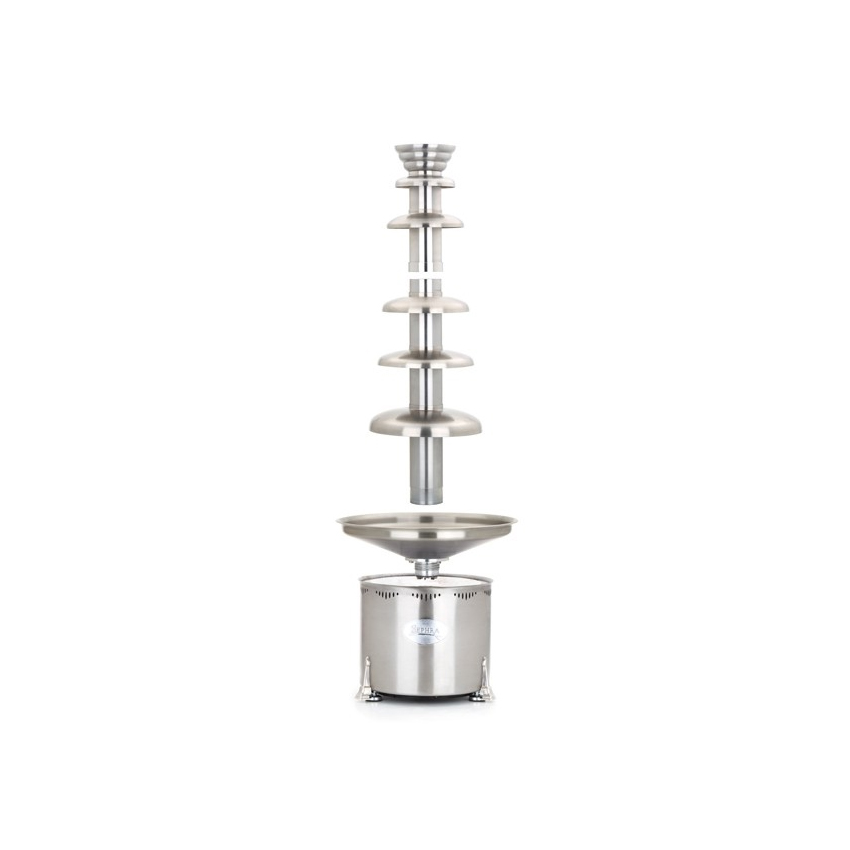 Sephra Fountains 44" Convertible Commercial Chocolate Fountain, Brushed Stainless image 2