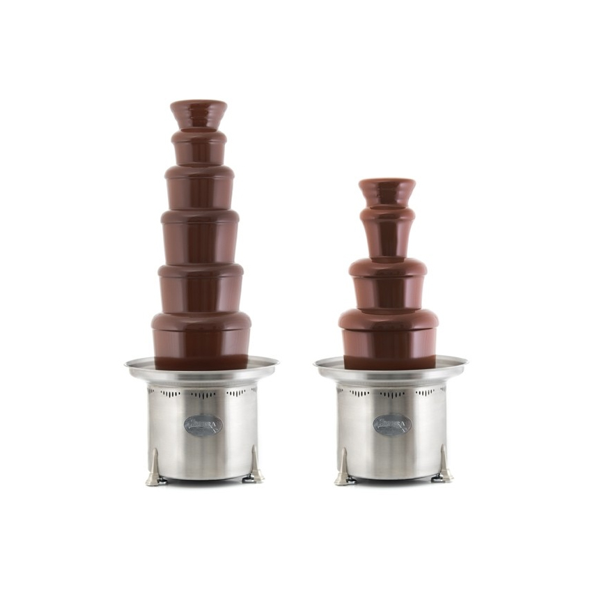 Sephra Fountains 44" Convertible Commercial Chocolate Fountain, Brushed Stainless image 3